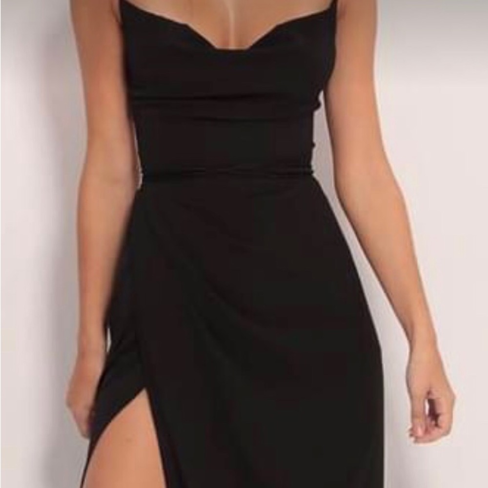 XS Lucy in the Sky formal black dress